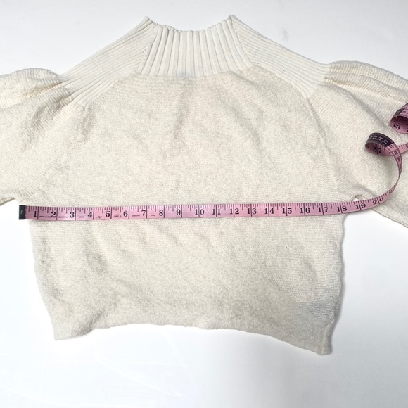 Free People -CREME colour Wool blend Sweater - Picture 13 of 14